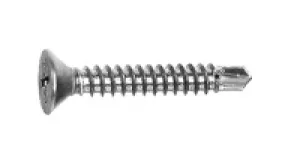 25 Stück Bohrschrauben Senkkopf DIN 7504 O A2 4,2X38